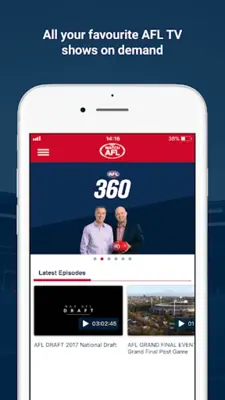 Watch AFL android App screenshot 6